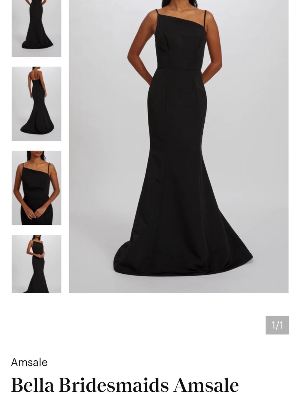 Amsale Lux Dress